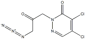  4,5-Dichloro-2-(3-azido-2-oxopropyl)pyridazin-3(2H)-one