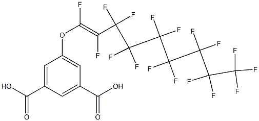 5-Perfluorononenyloxyisophthalic acid