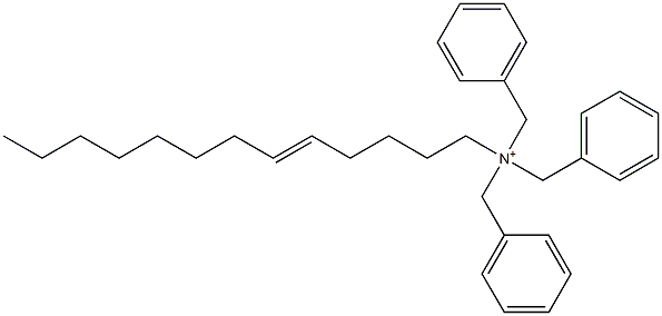 (5-Tridecenyl)tribenzylaminium