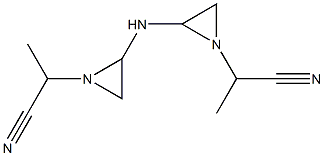 2,2'-[イミノビス(2,1-エタンジイルイミノ)]ジプロピオノニトリル 化学構造式