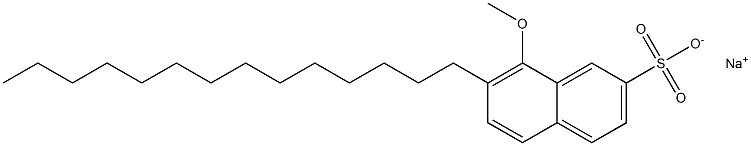8-Methoxy-7-tetradecyl-2-naphthalenesulfonic acid sodium salt