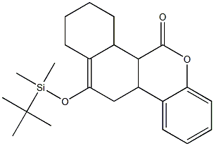 6a,7,10,10a-Tetrahydro-9-[[dimethyl(tert-butyl)silyl]oxy]-7,8-butano-6H-dibenzo[b,d]pyran-6-one|