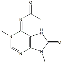 6-Acetylimino-1,9-dimethyl-6,7-dihydro-1H-purin-8(9H)-one
