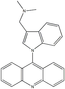 1-(Acridin-9-yl)-3-dimethylaminomethyl-1H-indole