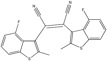 (Z)-2,3-Bis(4-fluoro-2-methylbenzo[b]thiophen-3-yl)maleonitrile