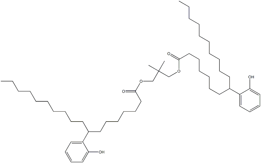  Bis[8-(2-hydroxyphenyl)stearic acid]2,2-dimethylpropane-1,3-diyl ester