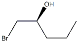 [S,(-)]-1-Bromo-2-pentanol 结构式