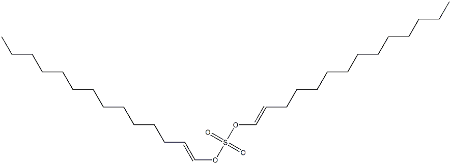 Sulfuric acid di(1-tetradecenyl) ester