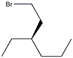 [R,(-)]-1-Bromo-3-ethylhexane Struktur