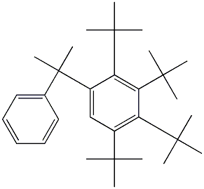 2-(2,3,4,5-Tetra-tert-butylphenyl)-2-phenylpropane|