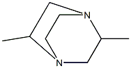 2,5-Dimethyl-1,4-diazabicyclo[2.2.2]octane Structure