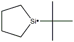 1-tert-Butyl-1-silacyclopentan-1-ylradical Struktur