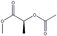(2S)-2-Acetoxypropionic acid methyl ester Structure