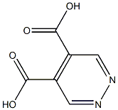 4,5-ピリダジンジカルボン酸 化学構造式