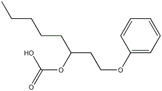 Carbonic acid 2-phenoxyethylhexyl ester 结构式