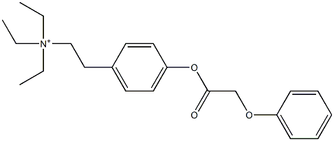 4-[[(Phenoxymethyl)carbonyl]oxy]-N,N,N-triethylbenzeneethanaminium