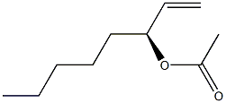 (-)-Acetic acid (S)-1-octene-3-yl ester Structure
