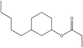 Propionic acid 3-pentylcyclohexyl ester