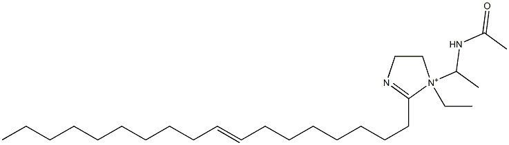 1-[1-(Acetylamino)ethyl]-1-ethyl-2-(8-octadecenyl)-2-imidazoline-1-ium