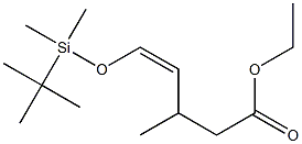 (5Z)-3-Methyl-5-[dimethyl(1,1-dimethylethyl)siloxy]-4-pentenoic acid ethyl ester