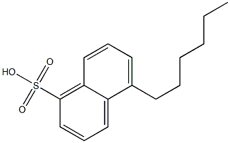  5-Hexyl-1-naphthalenesulfonic acid