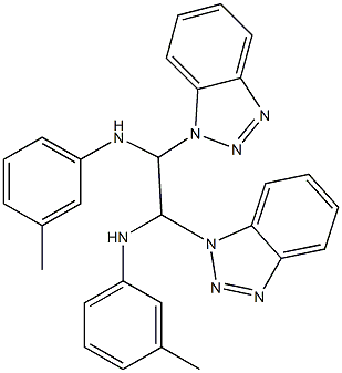 1,2-Bis(1H-benzotriazol-1-yl)-1,2-bis(3-methylanilino)ethane