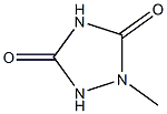 1-Methyl-1,2,4-triazolidine-3,5-dione Structure