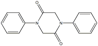 1,4-Diphenylpiperazine-2,5-dione Structure