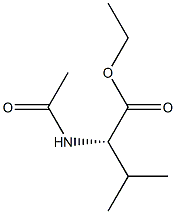 N-Acetyl-L-valine ethyl ester Struktur