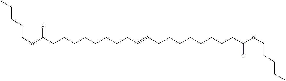 10-Icosenedioic acid dipentyl ester Structure