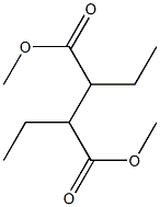 Hexane-3,4-dicarboxylic acid dimethyl ester 结构式