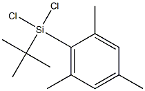 tert-ブチルジクロロメシチルシラン 化学構造式