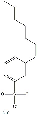 3-Heptylbenzenesulfonic acid sodium salt