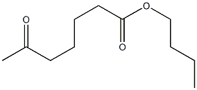 6-Ketoenanthic acid butyl ester Structure