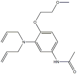3'-(Diallylamino)-4'-(2-methoxyethoxy)acetanilide