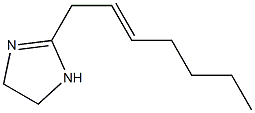 2-(2-Heptenyl)-1-imidazoline 结构式