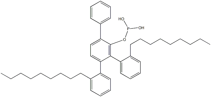 Bis(nonylphenyl)-(biphenyl-2-yl)phosphite Structure