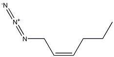 (Z)-1-Azido-2-hexene Structure