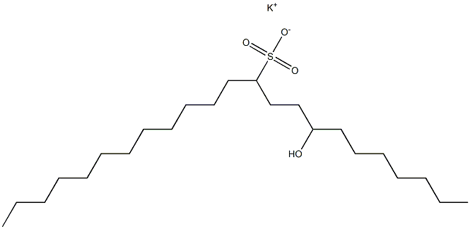  8-Hydroxytricosane-11-sulfonic acid potassium salt