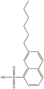 7-Hexyl-1-naphthalenesulfonic acid