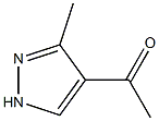 4-Acetyl-3-methyl-1H-pyrazole Struktur