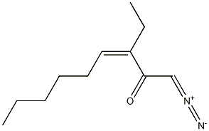(Z)-1-Diazo-3-ethyl-3-nonen-2-one