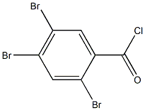 2,4,5-Tribromobenzoic acid chloride Structure