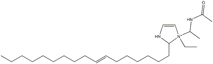 1-[1-(Acetylamino)ethyl]-1-ethyl-2-(7-heptadecenyl)-4-imidazoline-1-ium
