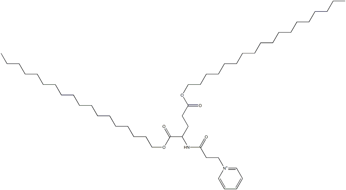 1-[3-[[1-[(Octadecyloxy)carbonyl]-4-(octadecyloxy)-4-oxobutyl]amino]-3-oxopropyl]pyridinium