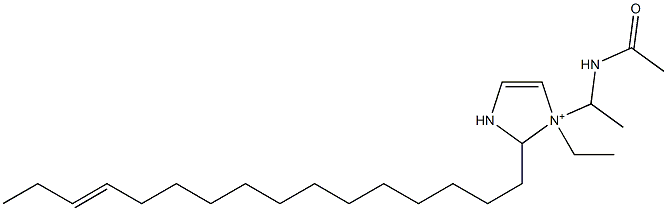 1-[1-(Acetylamino)ethyl]-1-ethyl-2-(13-hexadecenyl)-4-imidazoline-1-ium