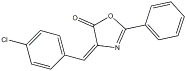 2-Phenyl-4-(p-chlorobenzylidene)-2-oxazoline-5-one