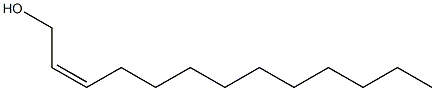 (Z)-2-Tridecen-1-ol Structure