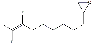 1,1,2-Trifluoro-9,10-epoxy-1-decene Structure