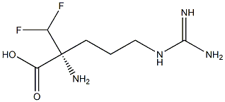 (R)-2-(Difluoromethyl)-2-amino-5-(amidinoamino)valeric acid